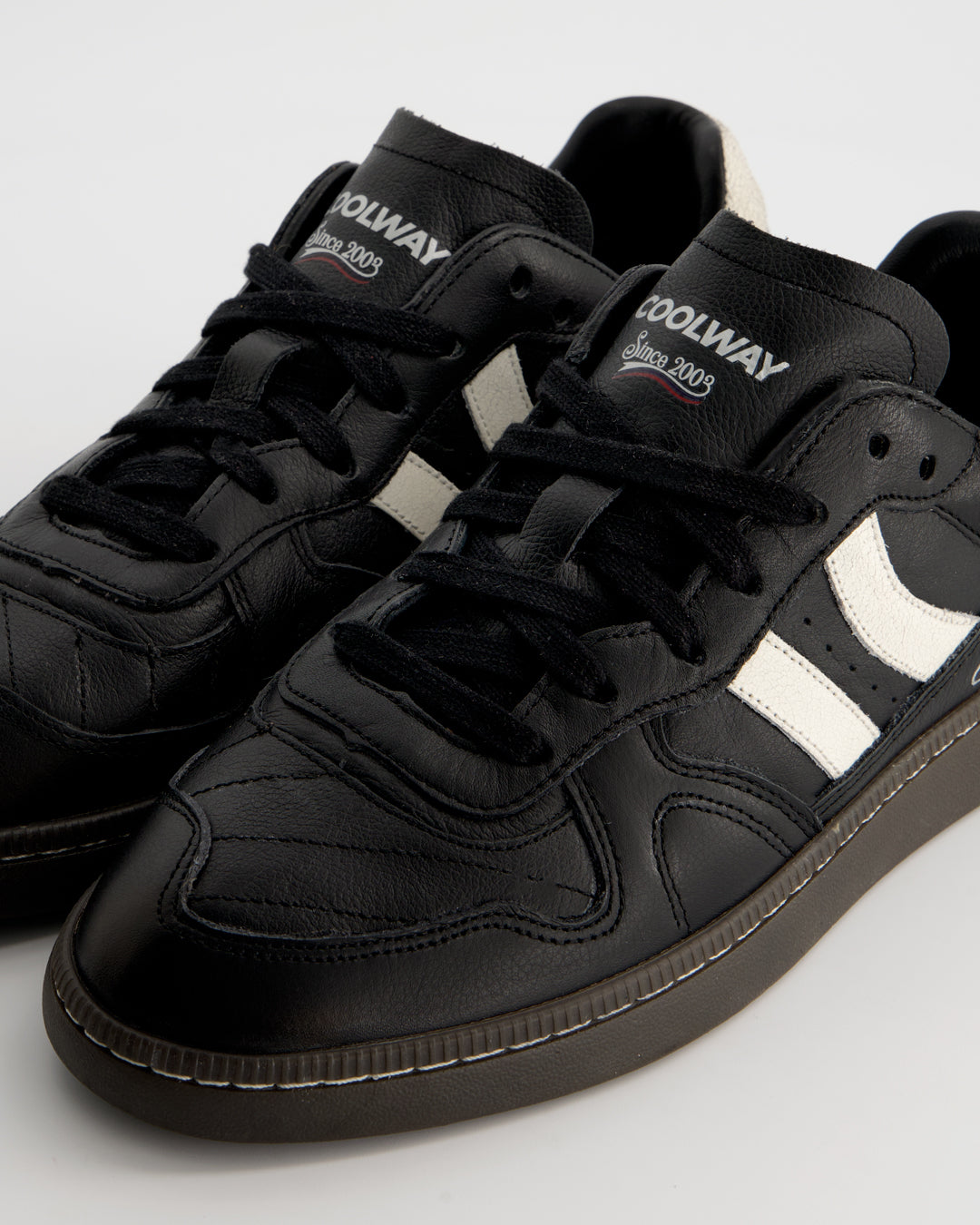 Goal Black Leather